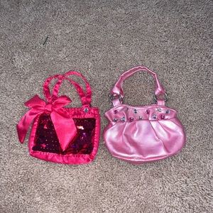 Set of 2 American Girl Purses